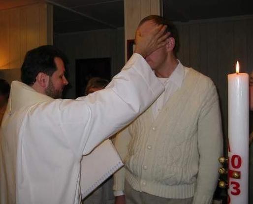 Easter vigil, 2003 — Baptism