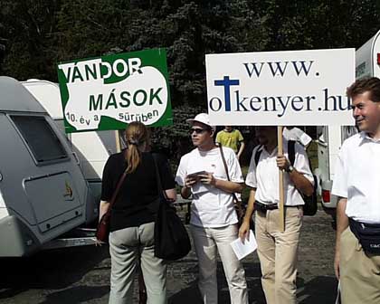 Gay Pride Day, Budapest, 7. Juli 2001 (Foto: pride.hu)