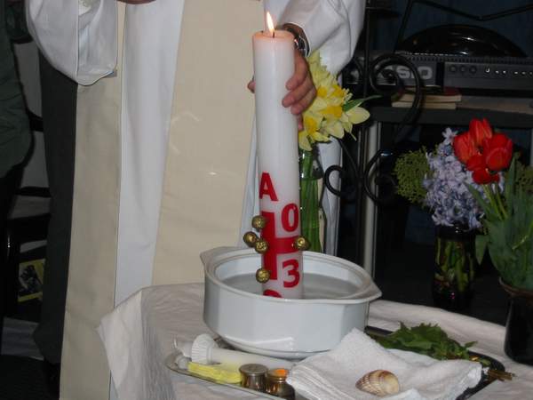 Easter vigil, 2003