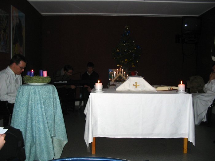 2004, Weihnachten — Wir sind am Advent