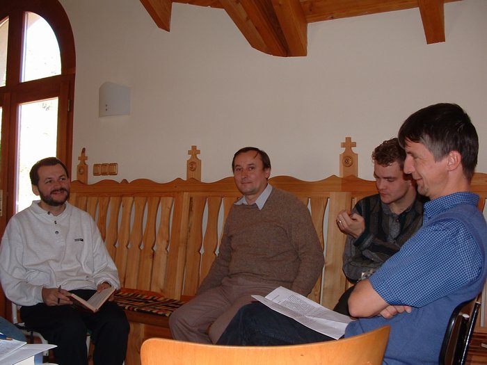 Retreat, October 2003 — After meditation